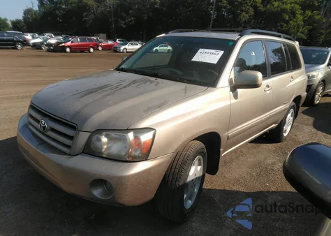 2007 Toyota Highlander Sport/Limited из США, поврежденный, VIN JTEEP21A370217620